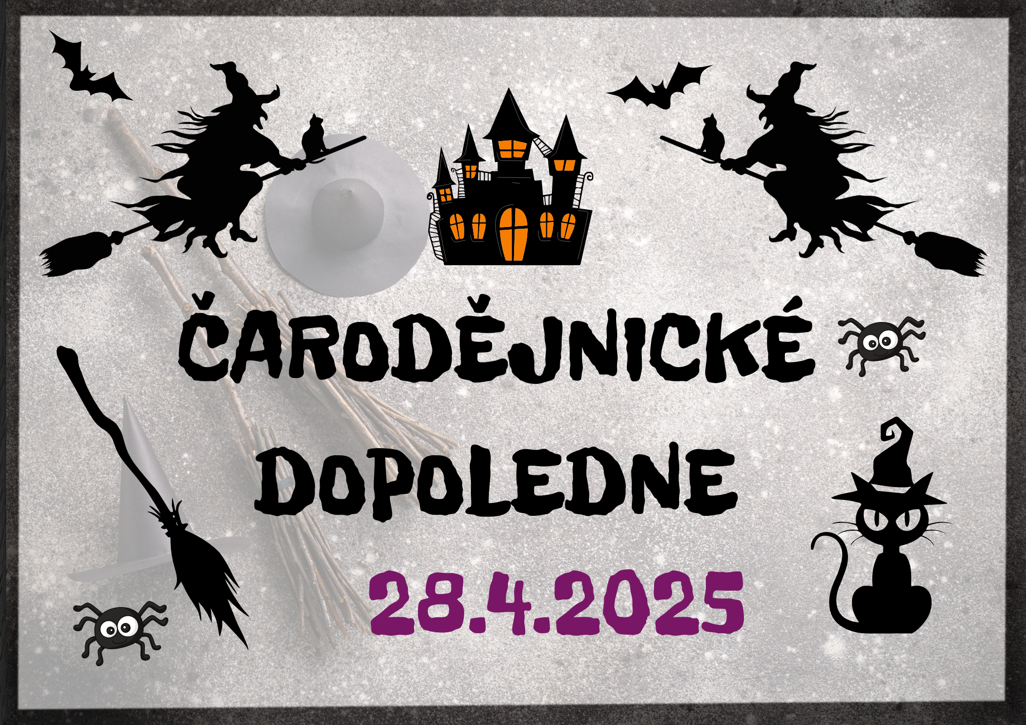 Čarodějnické dopoledne v MŠ Moravská